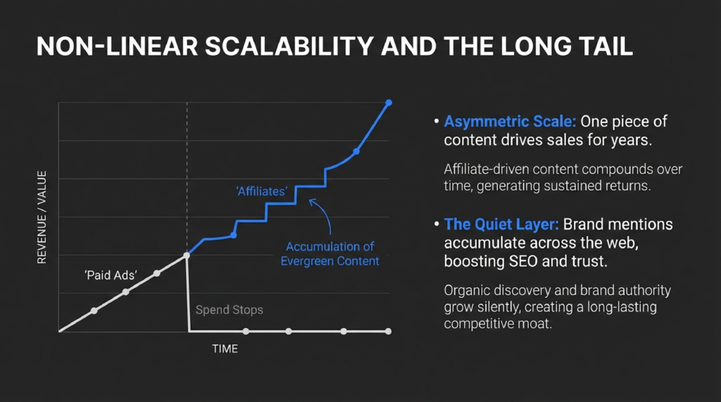 NON-LINEAR SCALABILITY AND THE LONG TAIL