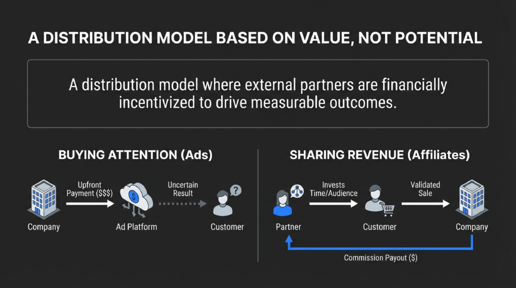 A DISTRIBUTION MODEL BASED ON VALUE, NOT POTENTIAL