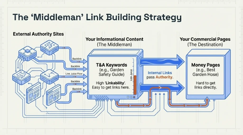 The Middleman Link Building Strategy